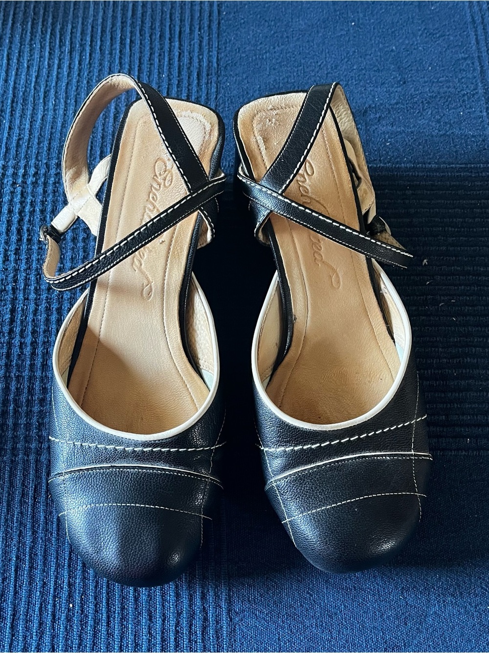 Black Women's wedge by Enchanted